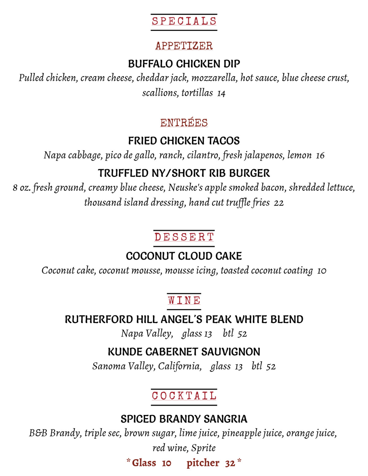 Dining Specials near me in Cranford, NJ