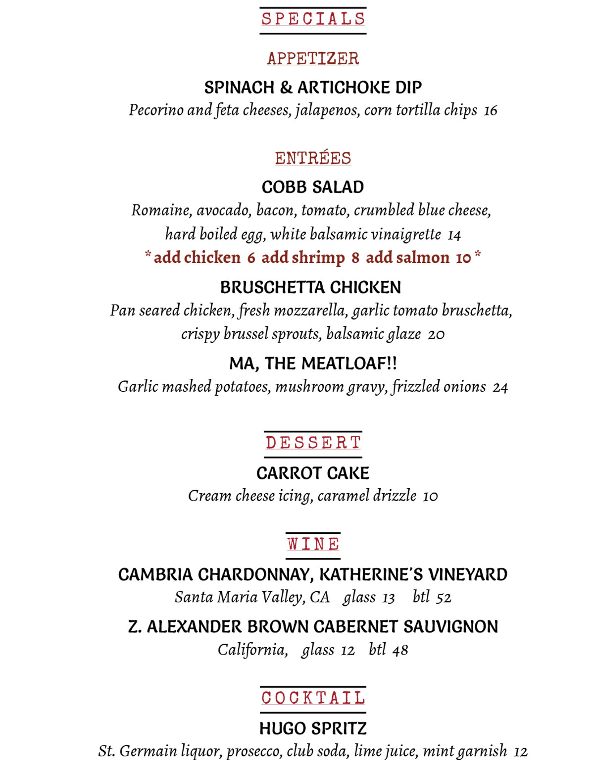 Dining Specials near me in Cranford, NJ